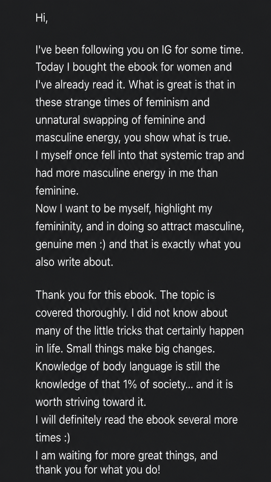 Reader review